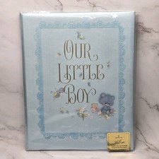Vintage Hallmark 1969 Our Little Boy Baby Memory Book Album Unused Loose Page
