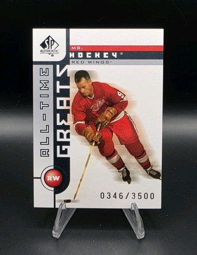 Mr. Hockey #99 2001 SP Authentic card