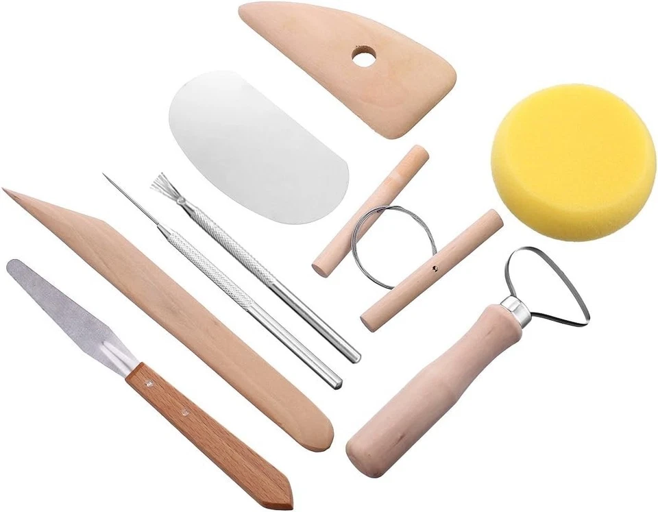 Meuxan 30PCS Pottery Tools Clay Sculpting Tool Set - Image 4 of 4