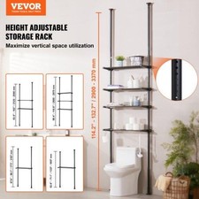 Over the Toilet Storage 4Tier Bathroom Shelf Rack Space Saver Organizer 7