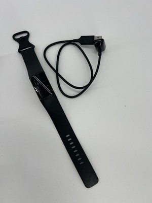 FITBIT CHARGE 6 Fitness Tracker Black L Preowned Works Perfectly Model GA05183NA