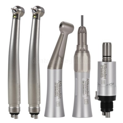 Dental E-generator LED High Speed/Slow Low Speed Handpiece Kit 2Hole/4Hole