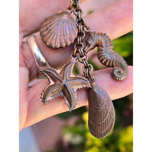 Vtg RARE 1980 JOHN WIND MAXIMAL ART Brooch Piece! Nautical Theme, One Of A Kind - Picture 5 of 8