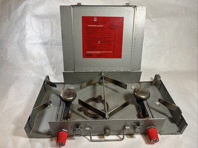VTG FALKS Veritas Pandora 2 Burner Folding Camping Stove Butane/Propane England