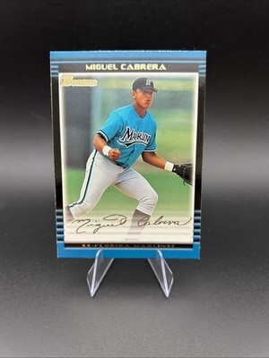 2002 Bowman Miguel Cabrera #245 
