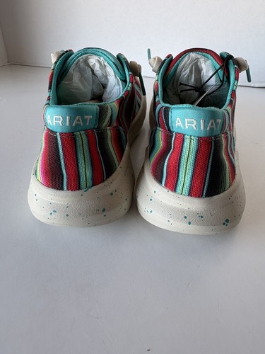 Ariat Hilo Damen-Freizeitschuhe Größe 8 auffällige Serape bequeme Sneaker brandneu - Bild 8 von 9