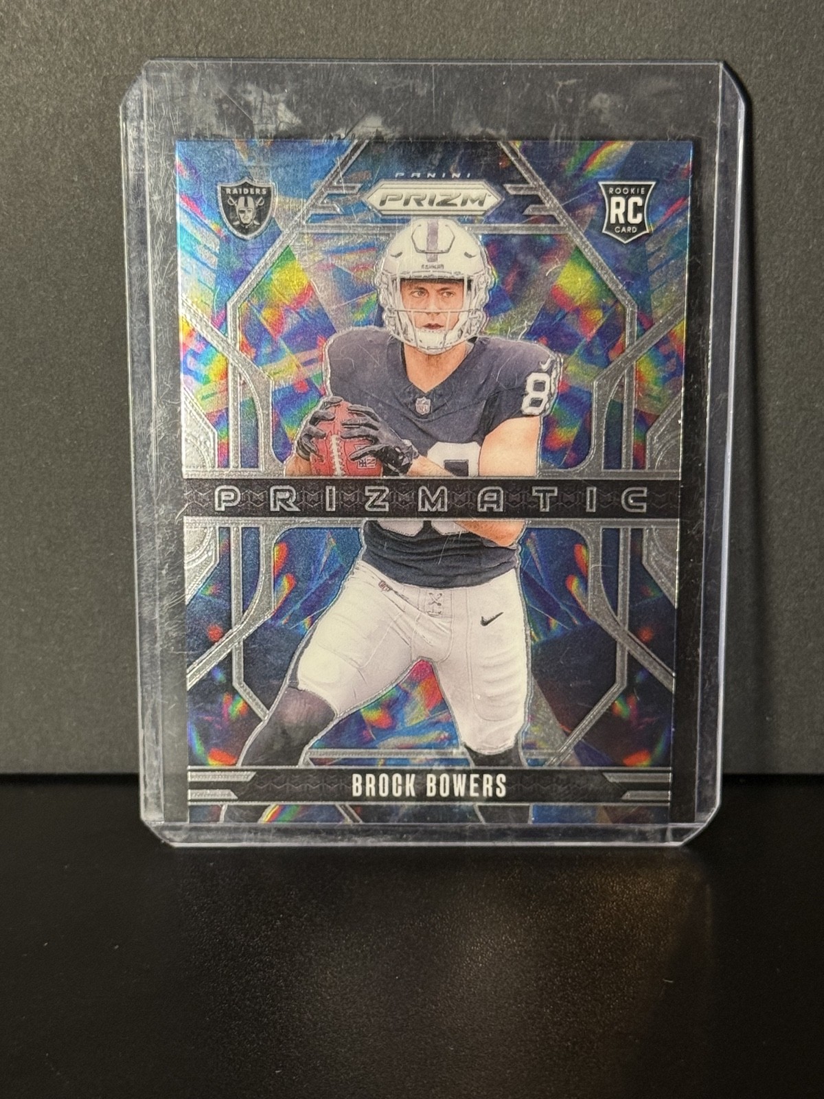Brock Bowers Panini Prizm Prizmatic #20 Base