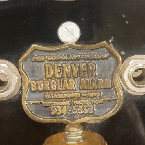 Telegraph Repeat Relay Denver Burglar Alarm Co. Local Circuit Panel Board Switch - Zdjęcie 13 z 21