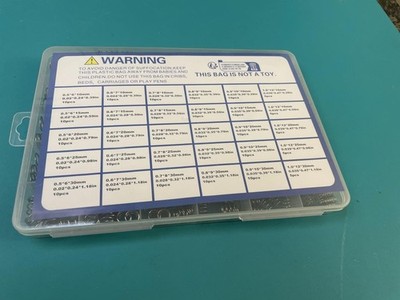 315-Piece Compression Spring Assortment Kit, 30 Sizes Small Springs Set, Stainle