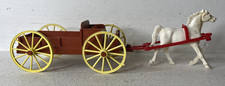 VTG MPC Tim Mee Cowboys Indians Western Wagon w/ Horse