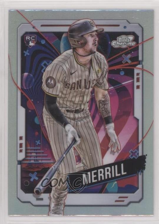 2024 Topps Cosmic Chrome Refractor Jackson Merrill #194 Rookie RC 0o48