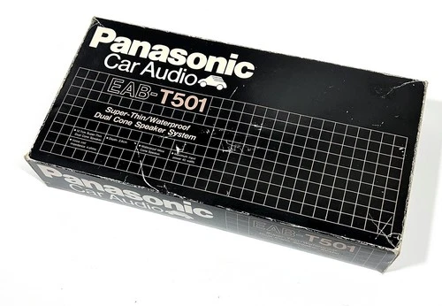 Panasonic EAB-T501 CAR Speaker System/Speakers Vintage/Classic Cars!! NOS/ORIGINAL BOX