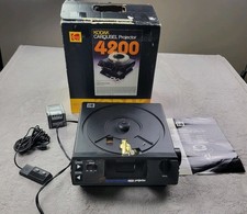 Vintage Kodak Carousel 4200 Slide Projector Remote Control No Slide Tray
