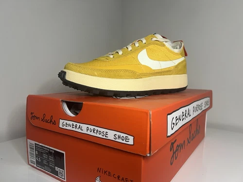 Tom Sachs x NikeCraft General Purpose Shoe 'Archive' Dark Sulfur DA6672-200