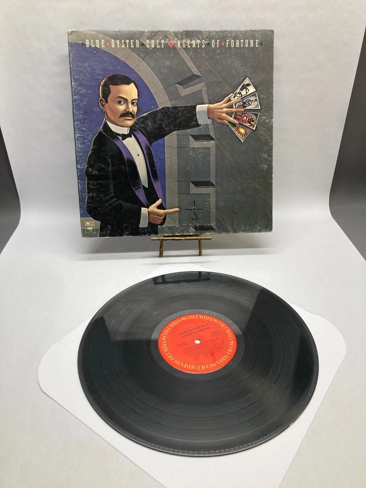 Blue Öyster Cult Agents Of Fortune Vintage Vinyl LP 1976 Columbia Record PC34164 - Image 3 of 4