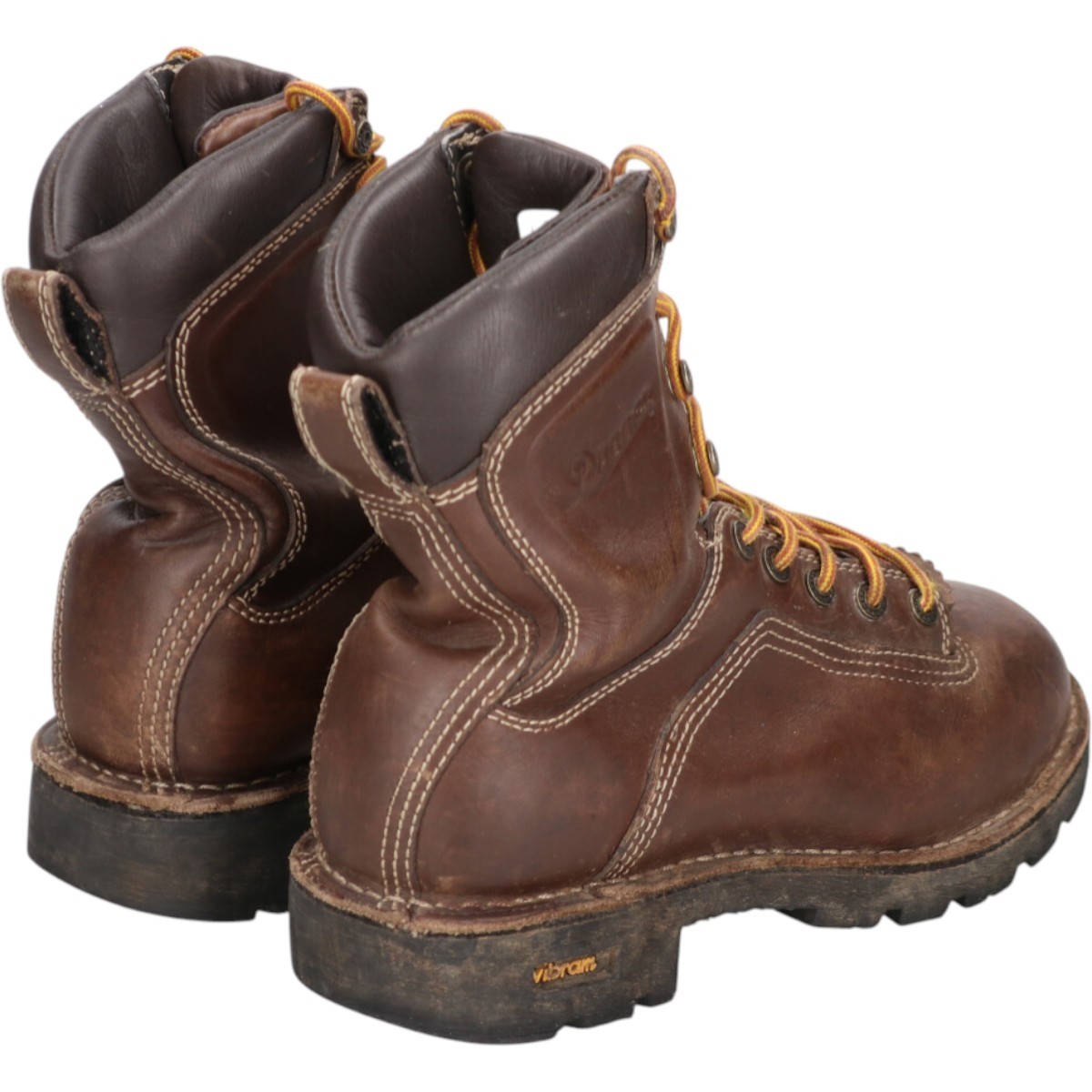 Danner Quarry Quilted Tan Work Boots, Size 6, Women's, Size 9.1" (saa013455)...