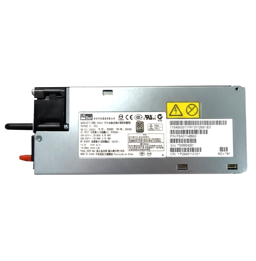 IBM  550W High Efficiency Power Supply (PSU) for X3550 M4, X3650 M4 - 43X3312