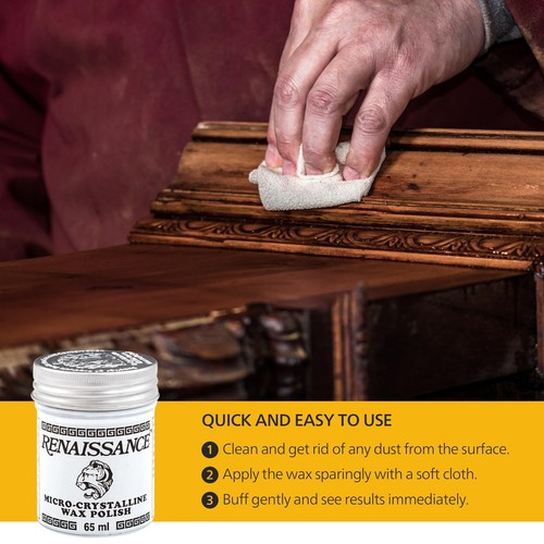 Renaissance Micro-Crystalline Wax Polish (65 ml) - Picture 5 of 7