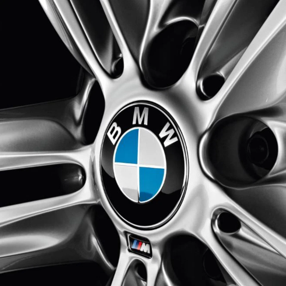 4 PCS For BMW 68mm Wheel Center Hub Caps Logo Badge Emblem Rim Hubcaps Emblem - Image 4 of 4