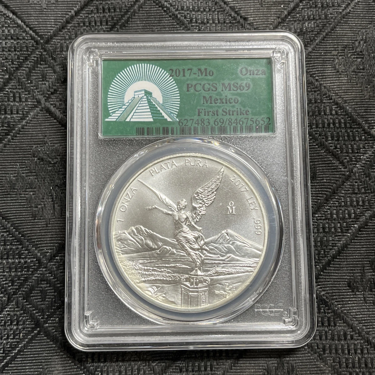 Mexican Libertad MS 69 Graded 1 oz Precious Metal Content per Unit