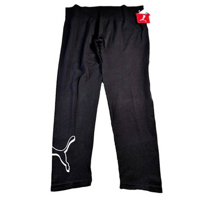 Puma Activewear Womens Seamless Leggings Black 3X Comfort Stretch High Waist NWT