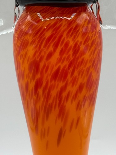 VTG Studio Art Glass Vase by Artist Anna Ornberg Strombergshytten (No Top) - Picture 9 of 14