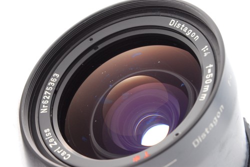Hasselblad Carl Zeiss Distagon T* C 50mm F/4 - Black "Exellent +++" 5363 Lens - Picture 11 of 12