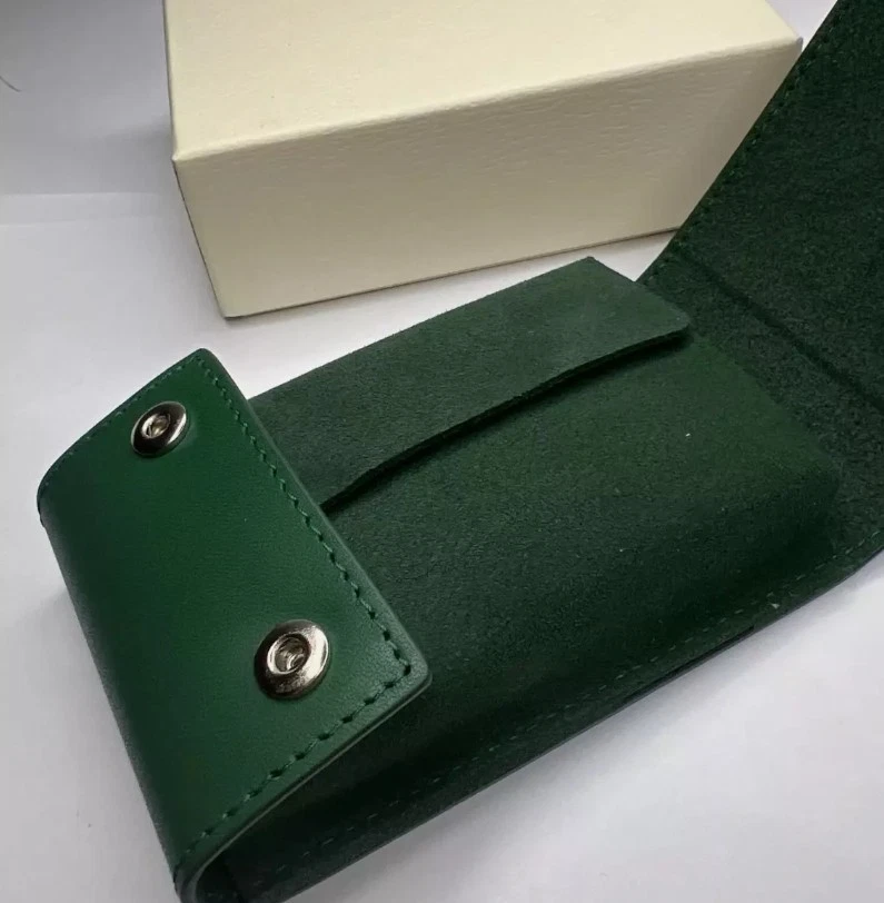 Auténtico estuche Rolex de cuero bolsa de viaje centro de servicio versión premium Foto 3 de 4