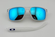 Oakley Holbrook OO9244 Matte Clear Sunglasses MADE IN USA - BROKEN TEMPLE