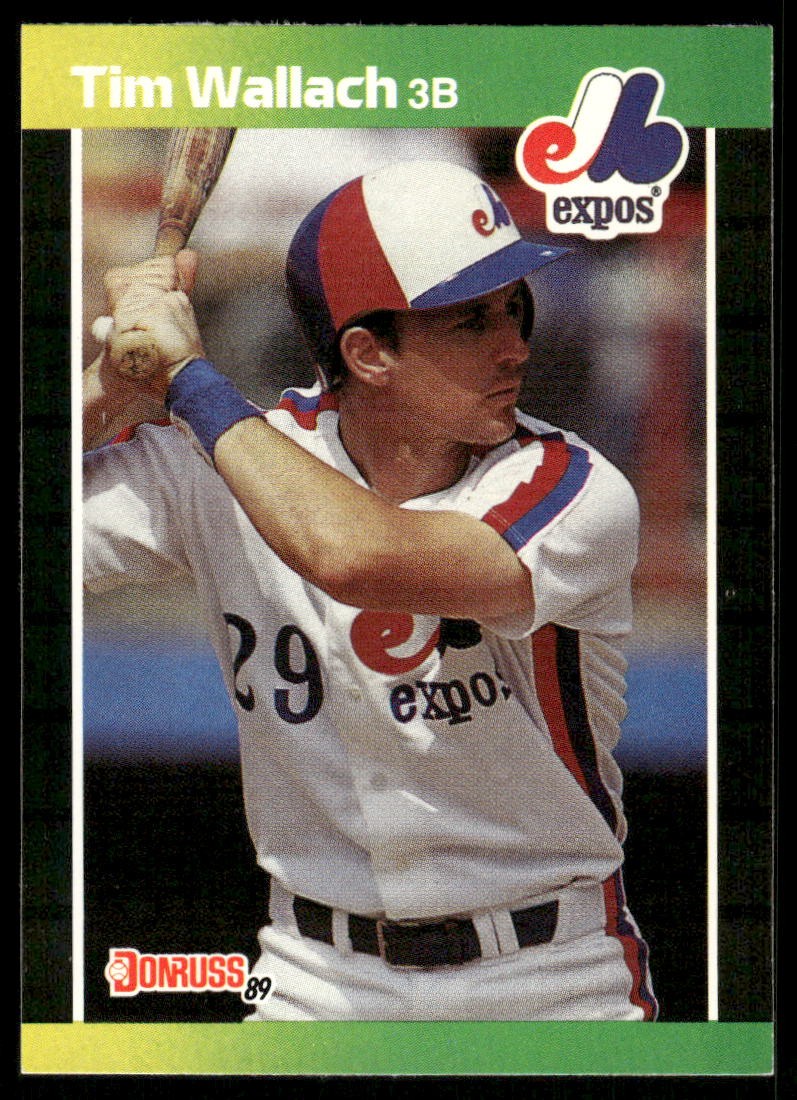 Tim Wallach 1988 Donruss Baseball's Best #258 Expos