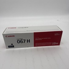 CANON Genuine 067H High Capacity Laser Printer Black Toner Cartridge - New
