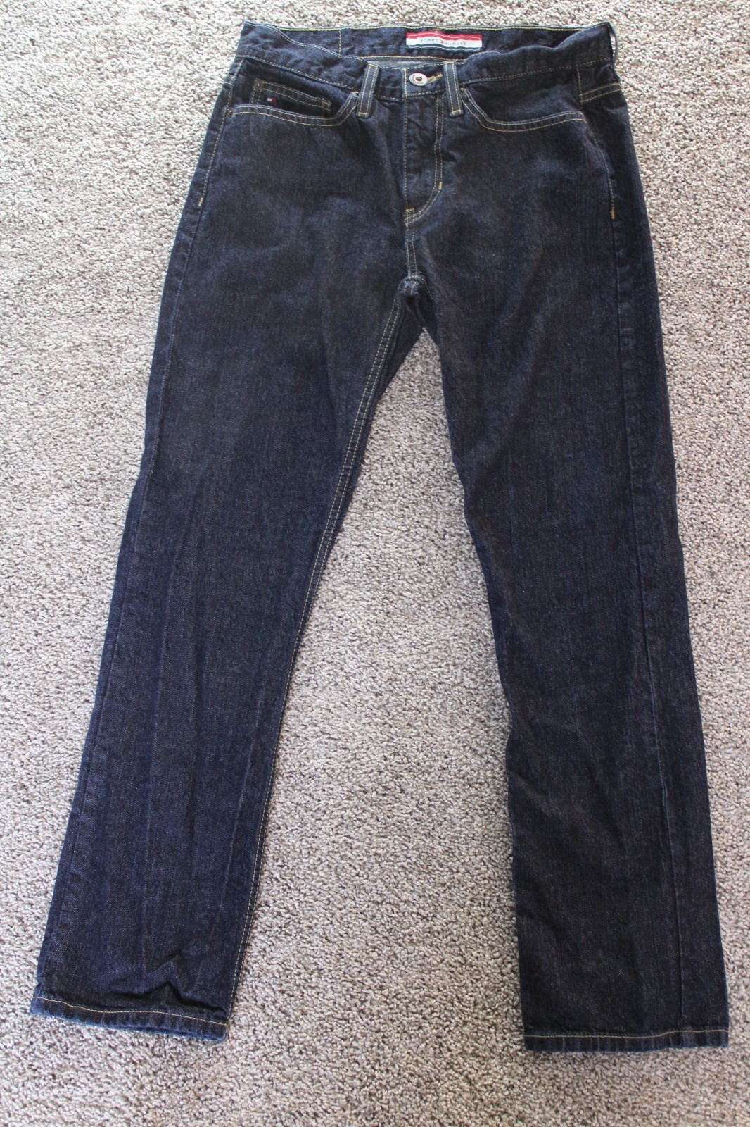 Tommy Hilfiger Jeans Size 30X30 Blue Dark Wash
