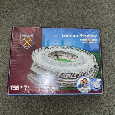 Offizielles West Ham United London Olympiastadion 3D Puzzle Football Club lizenziert