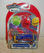 Chuggington Die-Cast - Leaf Covered Brewster - New in Package