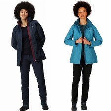 Regatta Womens Blanchet II Waterproof Insulated Walking Hiking Jacket Coat