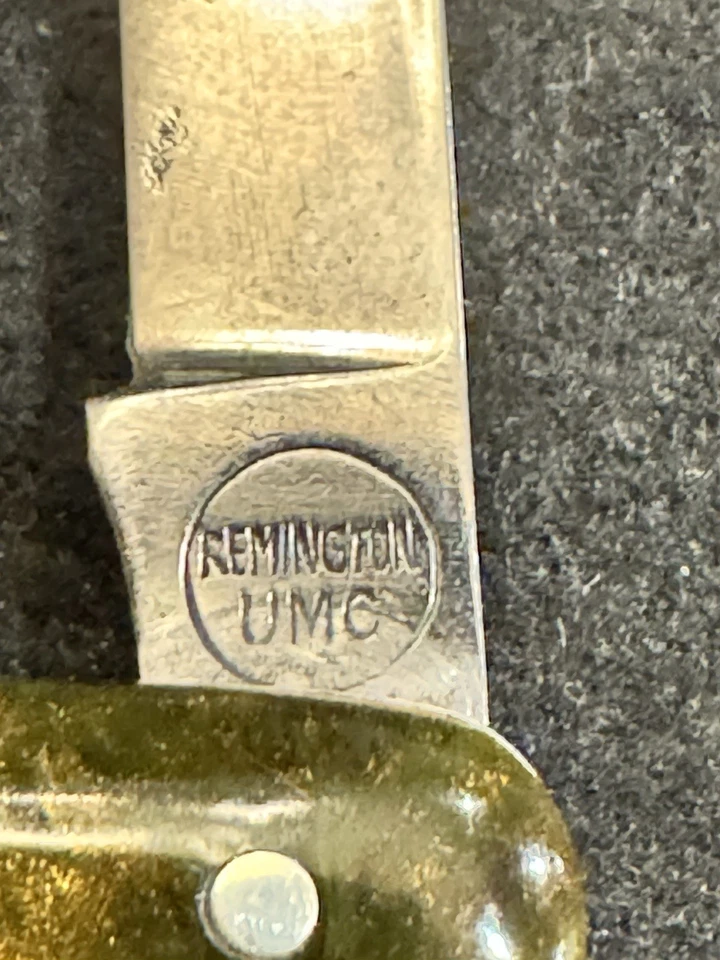 Navaja de bolsillo Remington UMC vintage de 2 hojas Foto 3 de 4