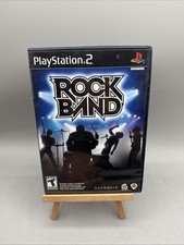 Rock Band (Sony PlayStation 2 PS2, 2007) Complete with Manual Tested Works CIB