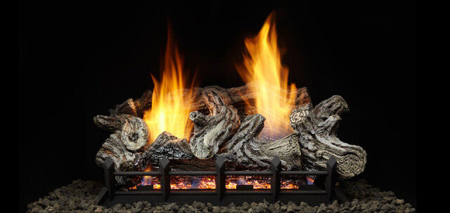 Monessen Riverwood Vent libre Gas Logs - 18 - Gas Natural Monessen Riverwood Vent libre Gas Logs - 18 - Gas Natural