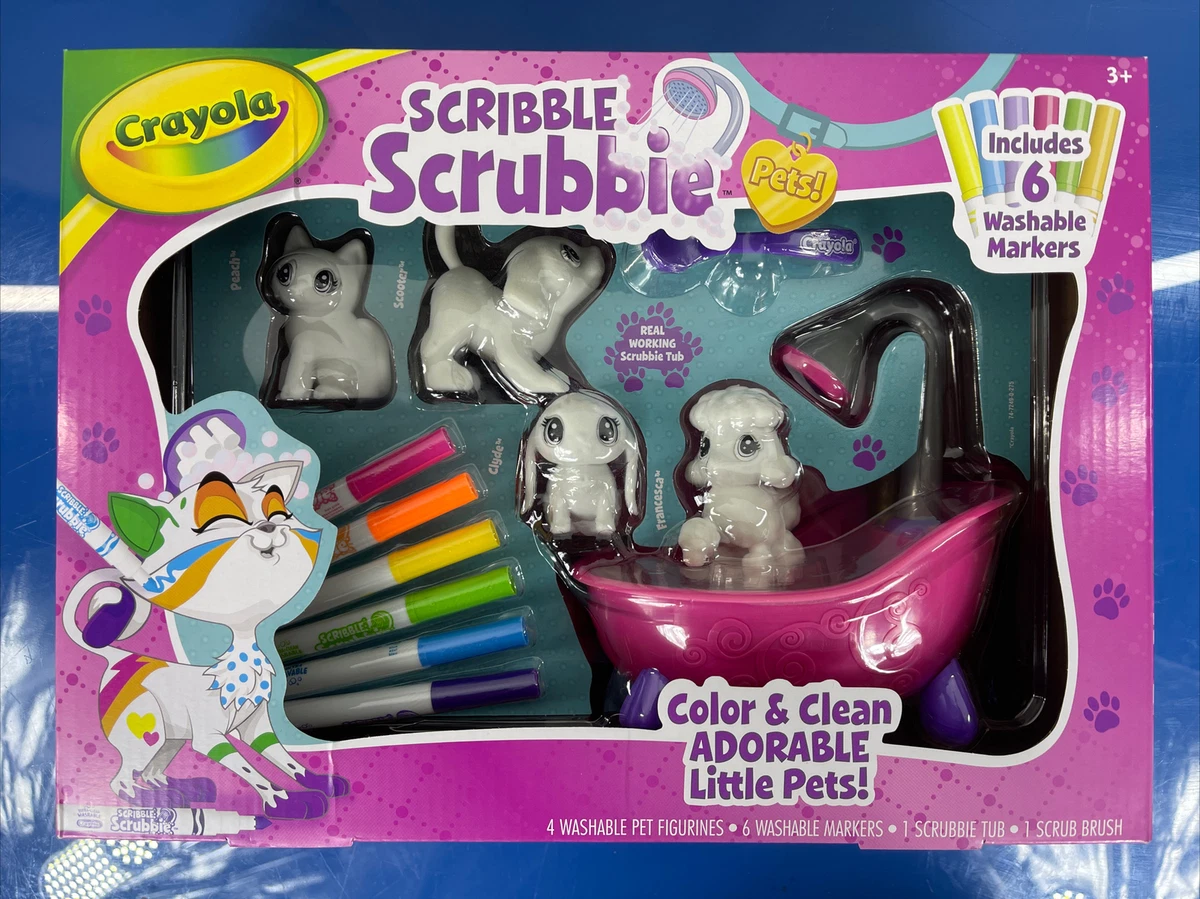 Learn About Scribble Scrubbie Pet Toys for Kids