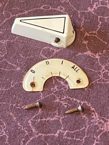 Vintage 1960's Eko 995 Violin Bass Switchplate & Lever - Picture 1 of 2