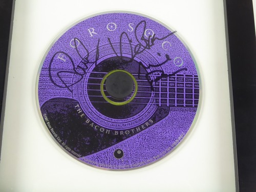 CD mate enmarcado Forosoco autografiado firmado por Kevin Bacon Michael con cubierta - Imagen 2 de 3