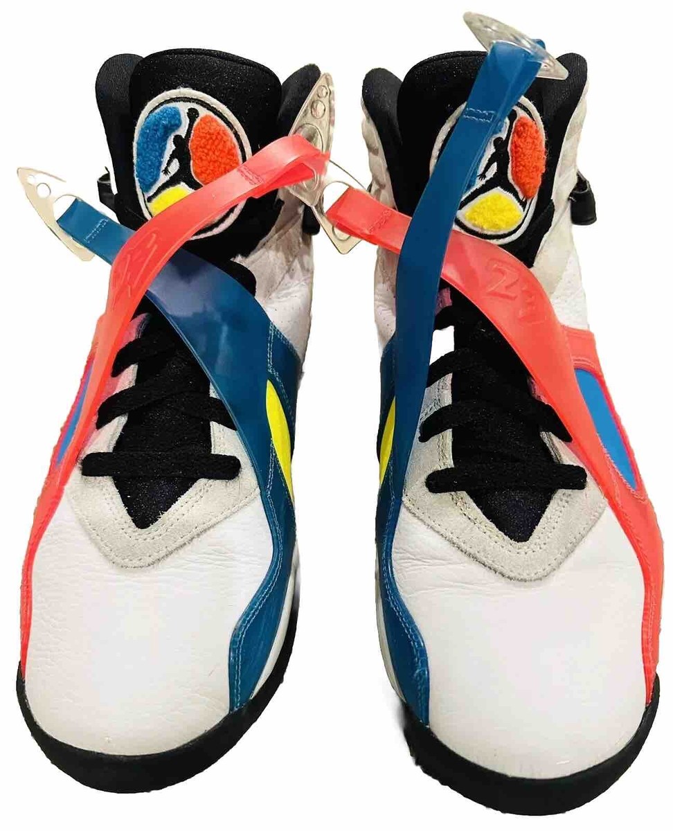 NIKE AIR JORDAN 8 VIII Retro SP SE White Multicolor Size 11