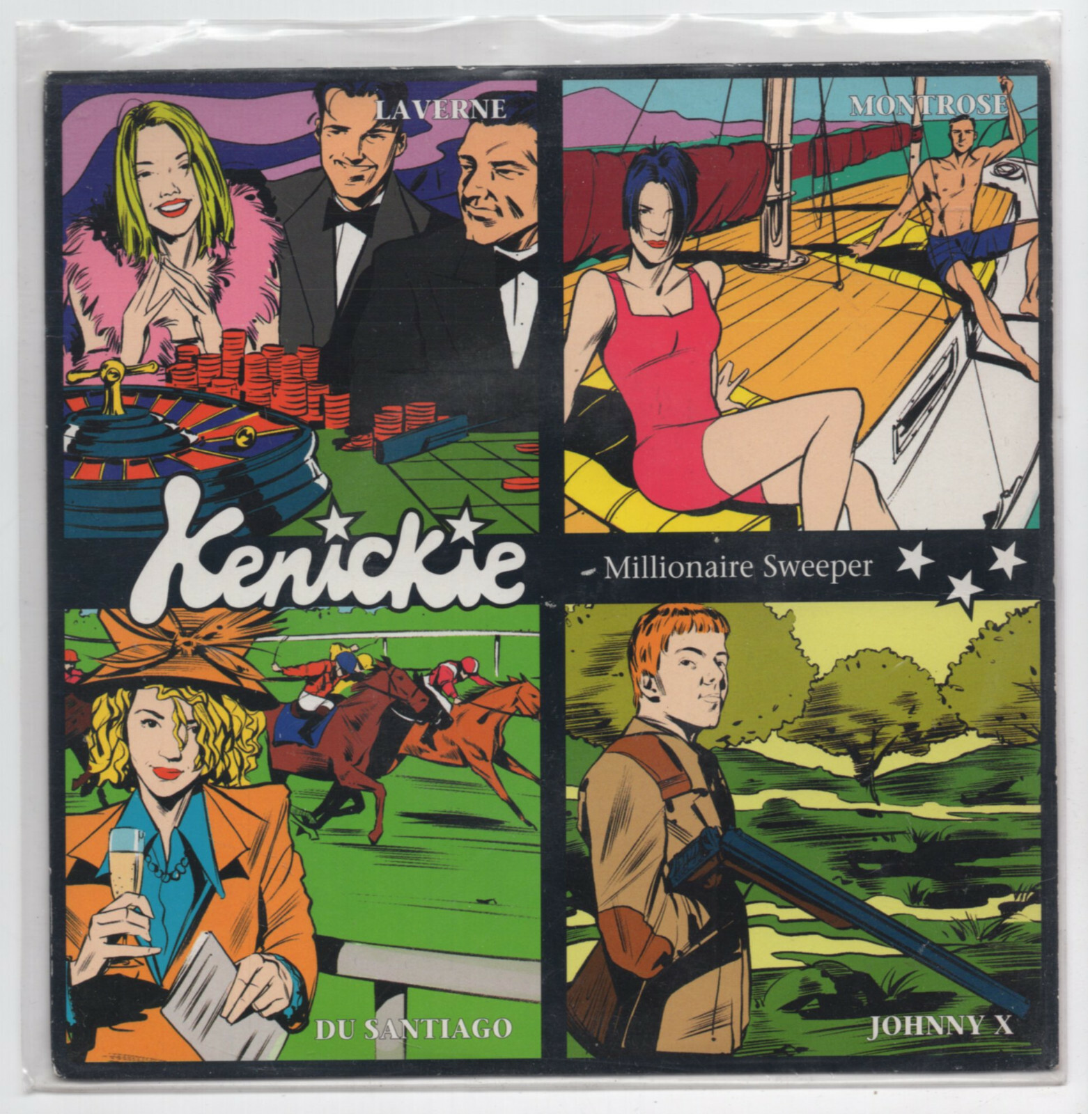 (W574) Knickie, Millionaire Sweeper - 1996 - 7 inch vinyl