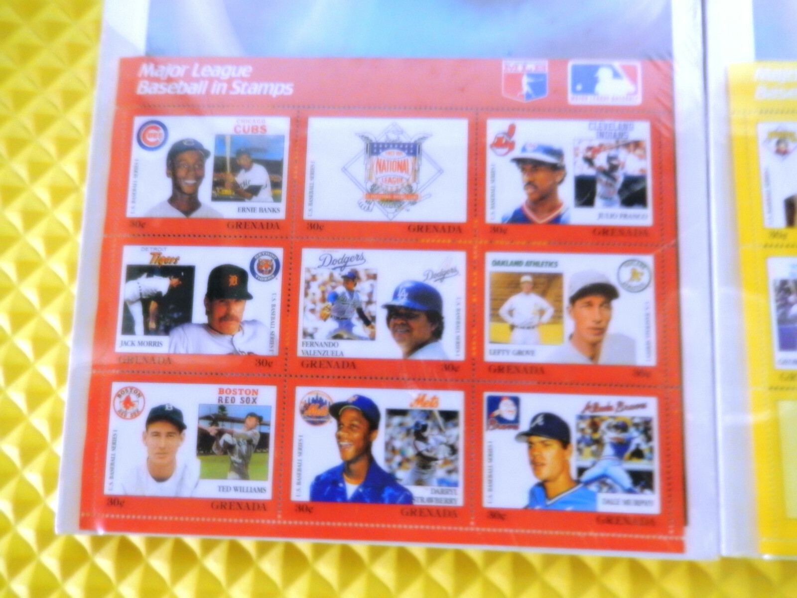 4 MAJOR LEAGUE BASEBALL IN STAMPS BOOK AND STAMPS MINT AND SEALED 4-major-league-baseball-in-stamps-book-and-stamps-mint-and-sealed