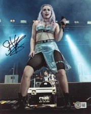 SKYE SWEETNAM SIGNED AUTOGRAPHED 8x10 PHOTO SEVER SUMO CYCO RARE BECKETT BAS