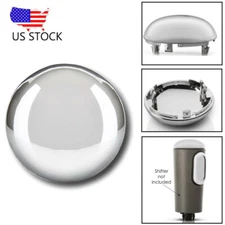 Shifter Knob Chrome Cap for 2004 2005 2006 Ford F-150 - W/ Stronger Clips Chrome