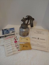 Vintage BINKS ROCHE Spray Gun w/Canister includes 2 Attachment - Made in USA 