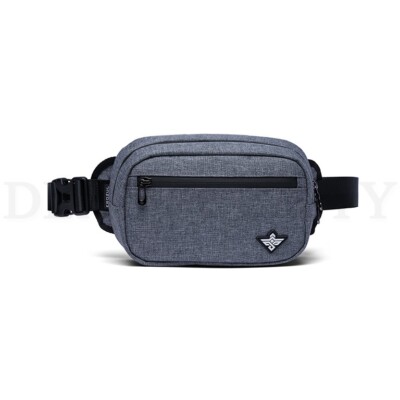 Erozul Fortuna Fanny Pack Crossbody Sling Bag with Odor Control - Gray