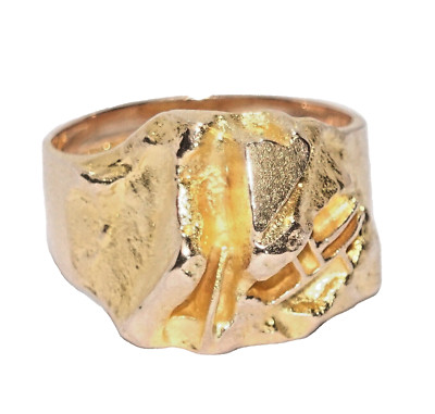 Ring LAPPONIA Gold 14K unisex Gr.59/18,8mm Vintage D8/1981 änderbar