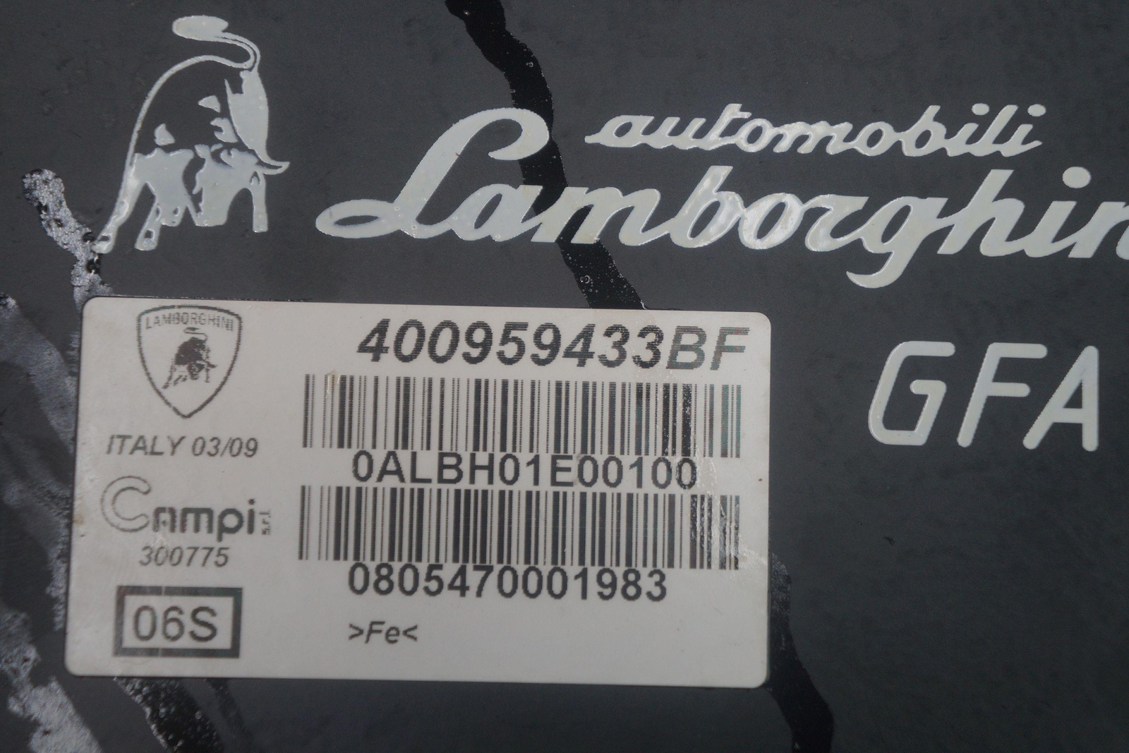 GFA Control Unit Module ECU ECM 400959433BF OEM Lamborghini Gallardo 2010 *Note